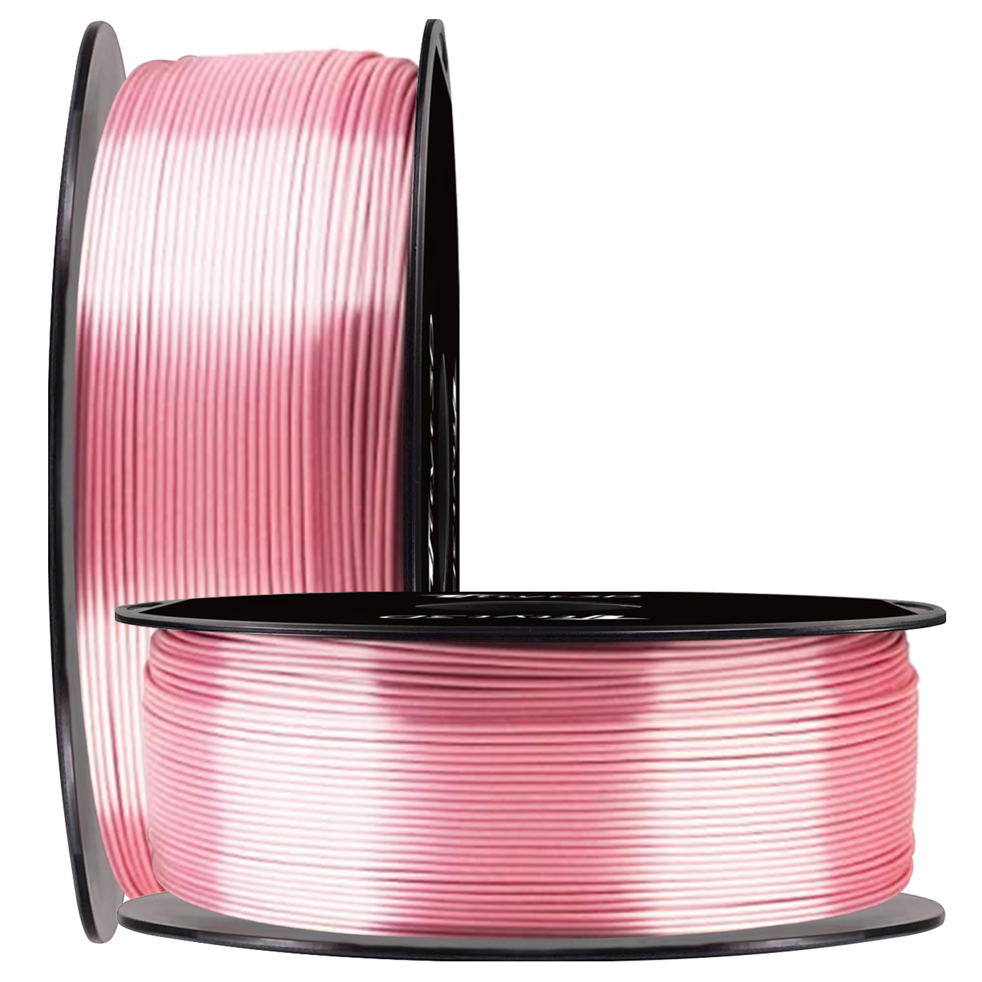 TTYT3D Silk Shine Rose Gold 3D Printer PLA Filament, 1.75mm 1kg 2.2lbs Spool 3D Printing Material Widely Compatible for FDM 3D Printer