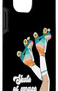 iPhone 12 mini Skate of Grace Roller Derby Retro 70's 80's Roller Derby Pla Case