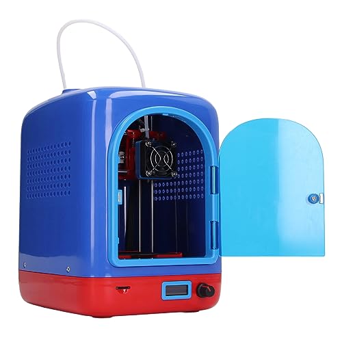 Kids 3D Printer, Mini 3D Printer Leakage Wide Application for PLA (US Plug 100‑240V)