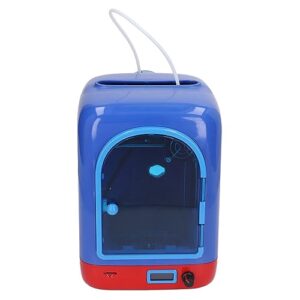 Kids 3D Printer, Mini 3D Printer Leakage Wide Application for PLA (US Plug 100‑240V)