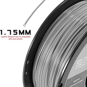 Prusament Pearl Mouse, PLA Filament 1.75mm 1kg Spool (2.2 lbs), Diameter Tolerance +/- 0.02mm