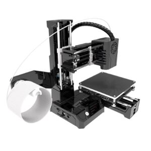 3d printers, portable diy 3d printers, quick assembly fdm mini 3d printer for beginners, direct extruder fdm small 3d printer for pla and tpu filaments with 1.75mm diameter (us plug)