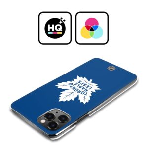 Head Case Designs Officially Licensed NHL Plain Toronto Maple Leafs Hard Back Case Compatible with Apple iPhone 13 Mini