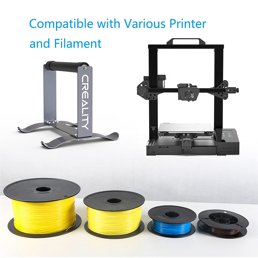 Creality Multi-Kilogram Spool Holder Filament Spool Metal Holder for PLA/ABS/TPU/Other 3D Printing Materials