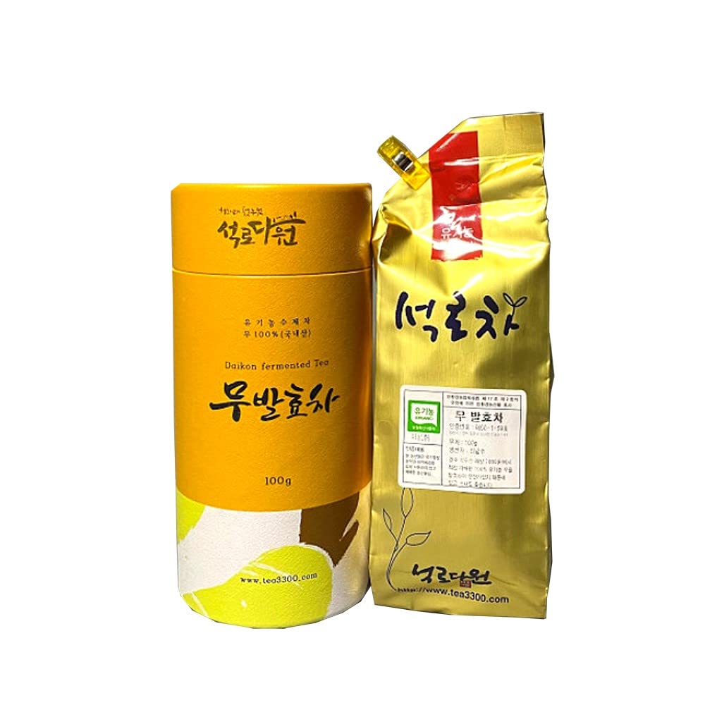 CYSO Seokrodawon 100% Korean Organic Daikon Fermented Tea Radish Beverage 100g | Rich in Vitamin C