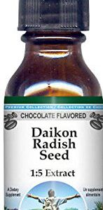 Daikon Radish Seed Glycerite Liquid Extract (1:5) - Chocolate Flavored (1 oz, ZIN: 522365)