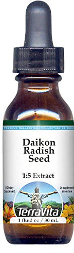 Daikon Radish Seed Glycerite Liquid Extract (1:5) - No Flavor (1 oz, ZIN: 522362) - 3 Pack