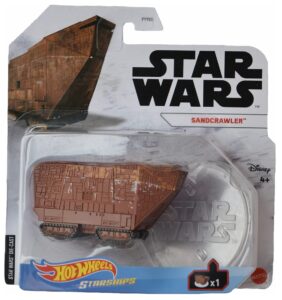 hot wheels sandcrawler, star wars starships