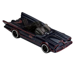 Hot Wheels Batman Batmobile Toy Car Bundle, Set of 5 Fan-Favorite Castings in 1:64 Scale with Special Packaging