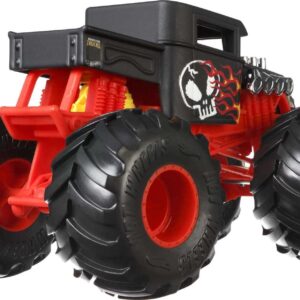 Hot Wheels Toy Monster Trucks, Oversized Die-Cast Bone Shaker in 1:24 Scale, Play Vehicle for Kids & Collectors