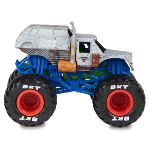 Monster Jam 2023 Spin Master 1:64 Diecast Truck Series 28 Steel Reveal Double Decker