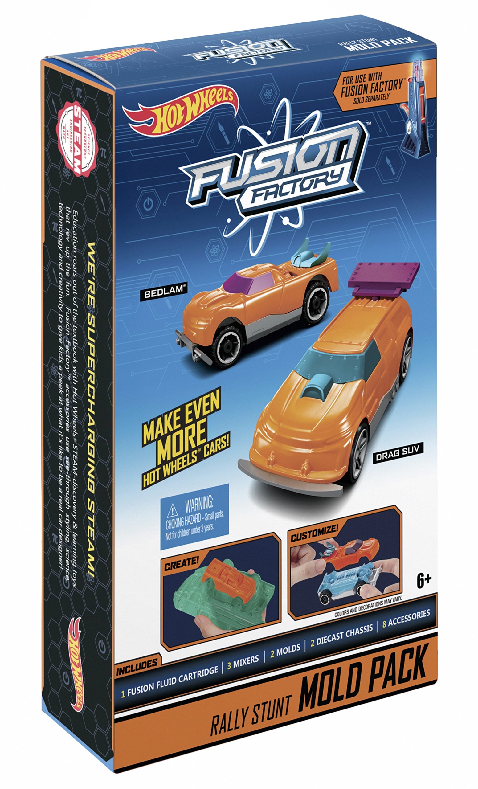 Hot Wheels Fusion Factory Rally Stunt Mold Pack