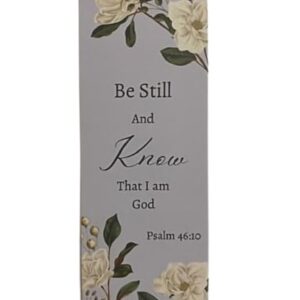 Be Still and Know That I Am God Inspirational Bookmarks Religious Church Supplies Psalm 46:10 (25 Count)