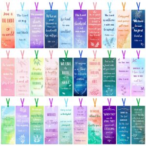 120 pieces bible verses bookmarks watercolor christian bookmarks for women inspirational spiritual bible bookmarks christian gifts supplies for women men book lovers book club(watercolor style)