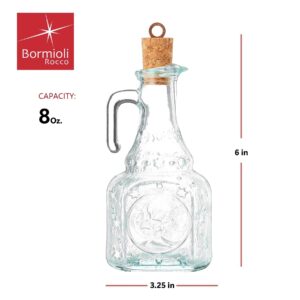 Bormioli Rocco Country Home Helios Oil Bottle, 8-Ounce