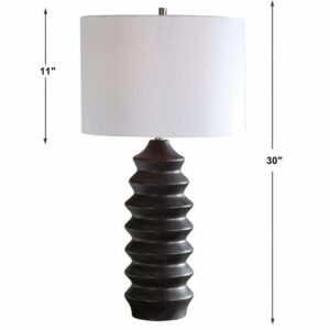 Uttermost Mendocino - 1 Light Modern Table Lamp - 16 inches Wide by 16 inches deep