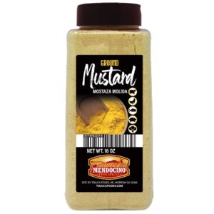 mendocino ground mustard 16 oz jar