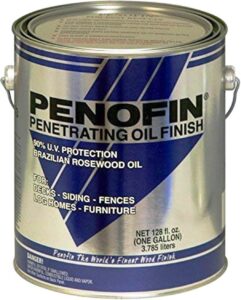 penofin blue label exterior penetrating oil finish - 1 gallon - mendocino mist