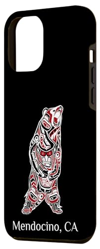 iPhone 13 Pro Max Mendocino CA Native American Brown Grizzly Bear Case