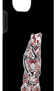 iPhone 13 Pro Max Mendocino CA Native American Brown Grizzly Bear Case