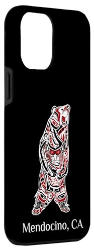 iPhone 13 Pro Max Mendocino CA Native American Brown Grizzly Bear Case