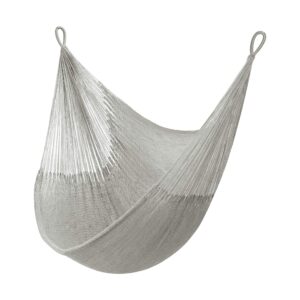 yellow leaf hammocks sha mendocino hanging chair hammock swing, fits 1 person (330 lbs), grey