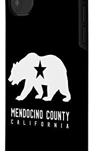 iPhone 11 Mendocino County Winery California Wine Lovers Flag Case