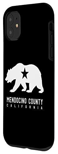 iPhone 11 Mendocino County Winery California Wine Lovers Flag Case