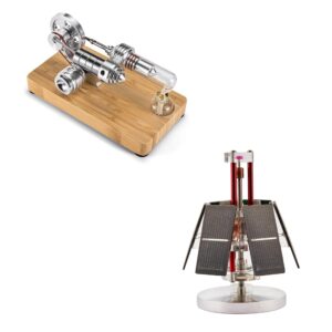 sunnytech hot air stirling engine solar mendocino motor magnetic levitating educational model m14-03-s-qz05