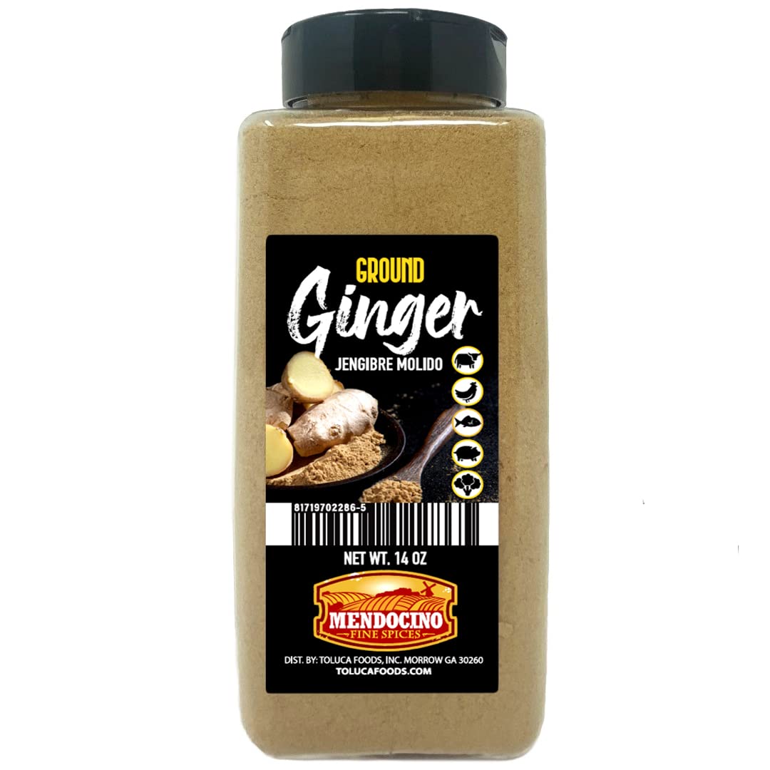 Mendocino Ground Ginger 14 oz Jar