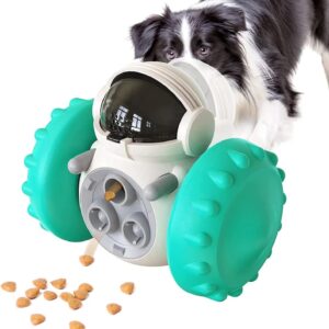 Pet Treat Interactive Food Dispenser Toy, Automatic pet Feeder Multifunctional Toy for Small and Large Dogs, and Cats, Improves IQ and facilitates Digestion