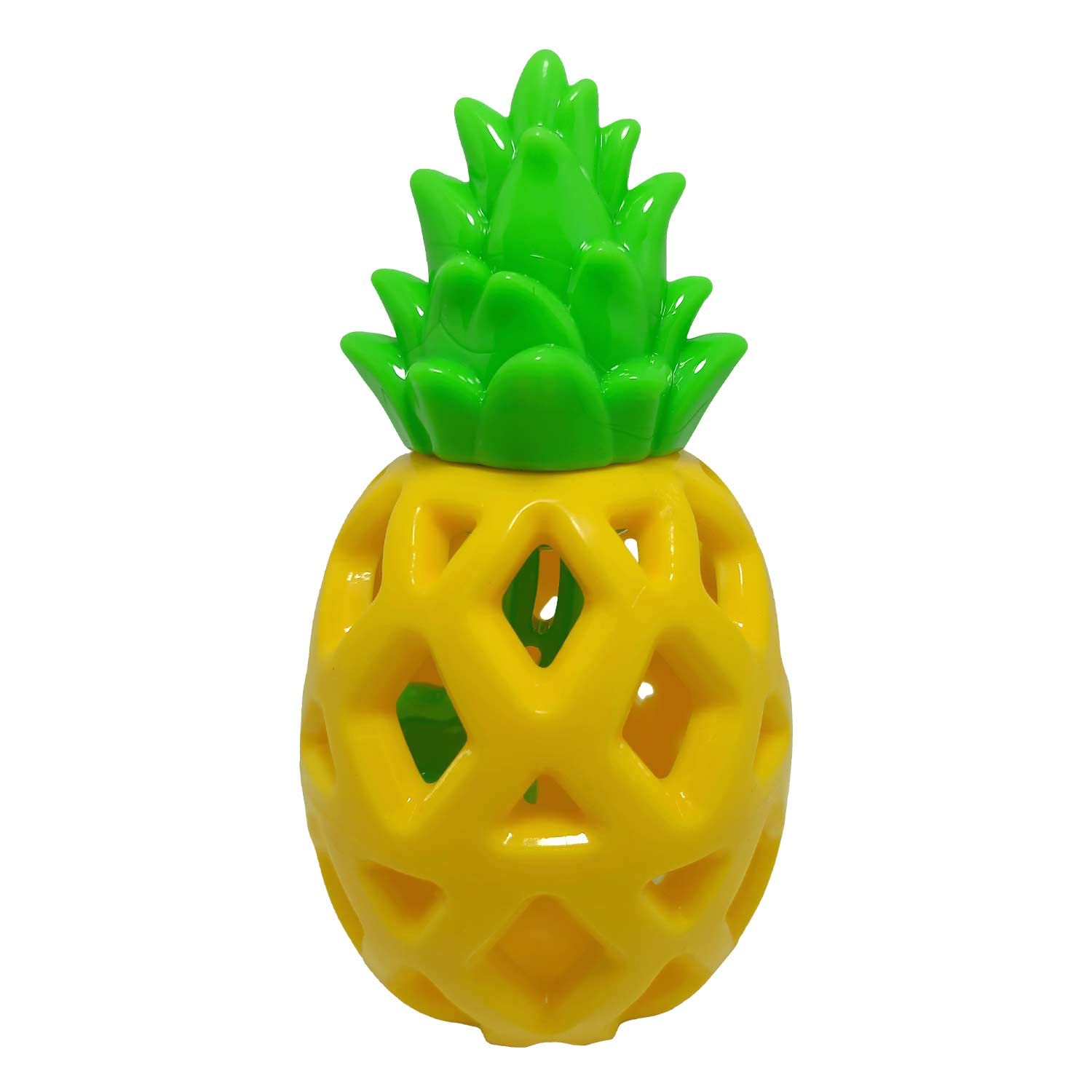 Steel Dog Treaters Pineapple, Dog Toy for Boredom and Stimulation, Treat Dispensing, Interactive Dog Puzzle Toys for Small, Medium, Large Breed