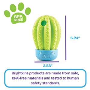 Brightkins Cactus Surprise Treat Dispenser - Treat Dog Toys, Treat Dispenser for Dogs, Dog Birthday Toy for All Breeds Medium