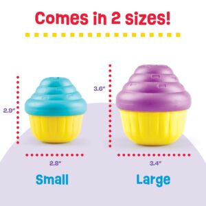 Brightkins Large Cupcake Treat Dispenser for Dogs - Interactive Dog Toys, Dog Birthday Toy for All Breeds