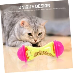 BUGUUYO Dog Food Leaker Auto Cat Toy Slow Feeder Dog Ball Treat Dog Entertainment Toys Cat and Dog Toys Bearded Dragon Toys Developmental Toys Dog Food Leakage Toy Brain Toy Pet Puppy Abs