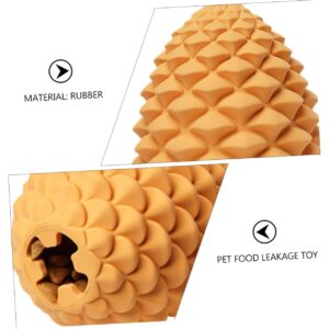 BUGUUYO Pet Leaking Teething for Puppies Dog Puzzle Puppy Teething Interactive Dog Dog Tooth Cleaning Train Plush Educational Missing Food Pet Dog Rubber