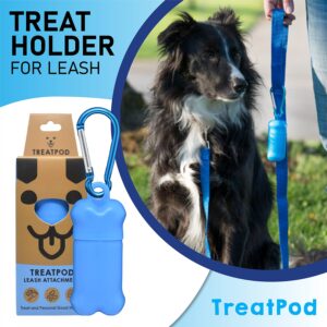 TREATPOD Treat Holder - Leash Dog Treat Pouch and Portable Training Container