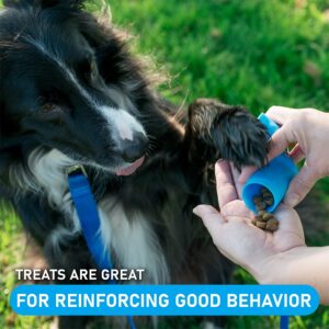 TREATPOD Treat Holder - Leash Dog Treat Pouch and Portable Training Container