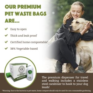 Doggy Do Good Dog Essentials Bundle - 60 Count Poop Bags with Dispenser, Pet Grooming Wipes, 2 Dog Toys - Must Have Supplies for New Puppy Owners