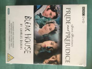 jane austen's pride and prejudice & bleak houe by charle dickens bbc 5 dvd box-set