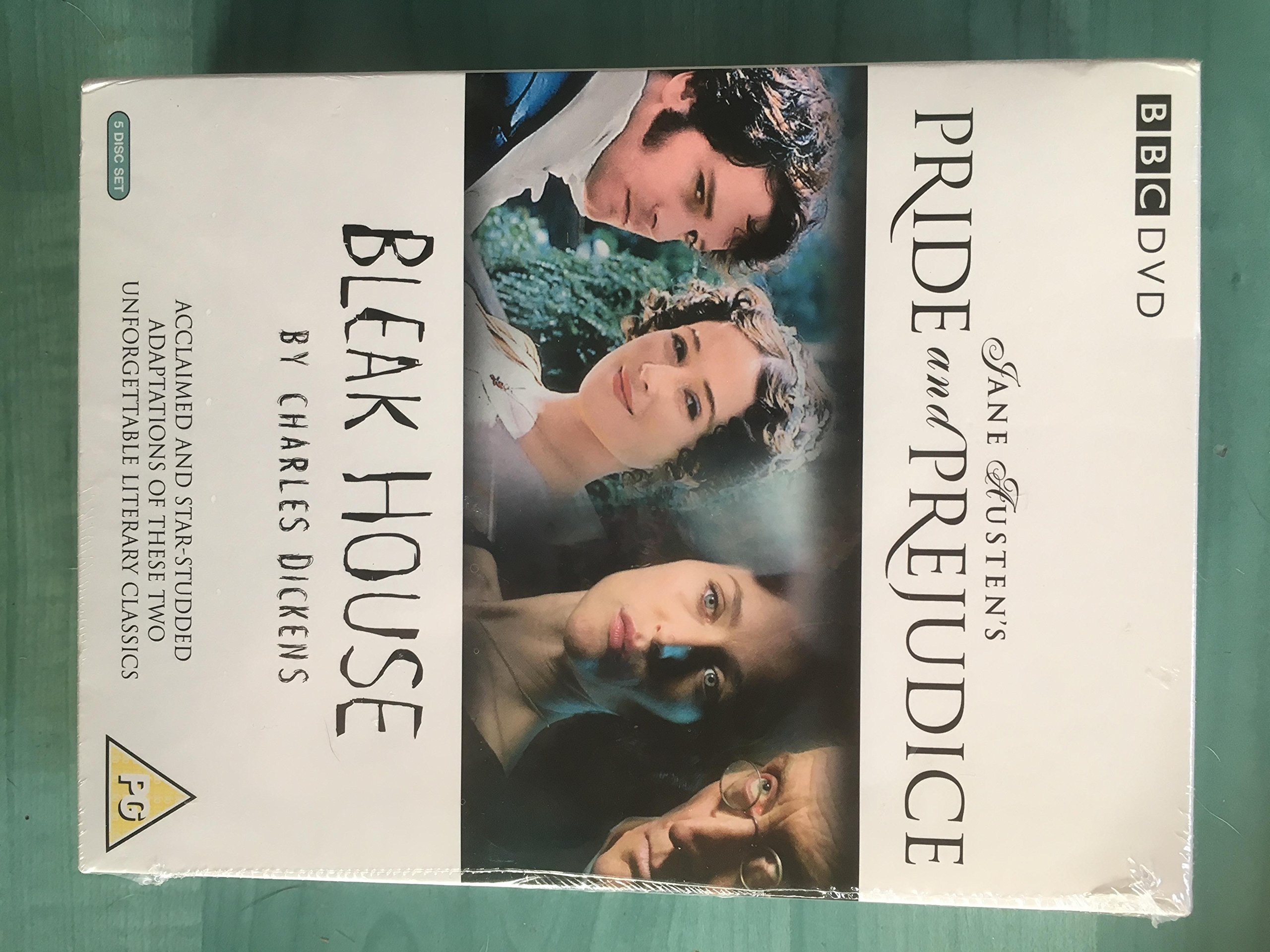 Jane Austen's Pride and Prejudice & Bleak Houe by Charle Dickens BBC 5 DVD Box-Set