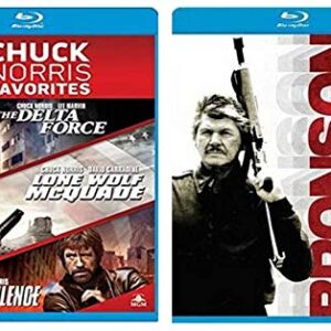 Ultimate Chuck Norris vs. Charles Bronson Blu-ray Action Collection: The Delta Force / Lone Wolf McQuade / Code of Silence / Death Wish 2 / Death Wish 3 / Death Wish 4: The Crackdown