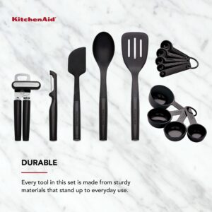 KitchenAid Universal Tool and Gadget Set, 14 Piece, Black