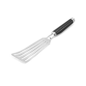 kitchenaid gourmet stainless steel flex turner, one size, black