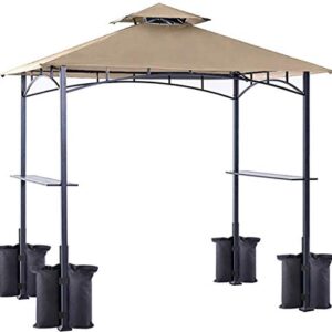 FLYCITY 10x10 Pop Up Canopy, Patented Center Lock One Push Tent Canopy, Newly Designed Storage Bag, 8 Stakes, 4 Ropes