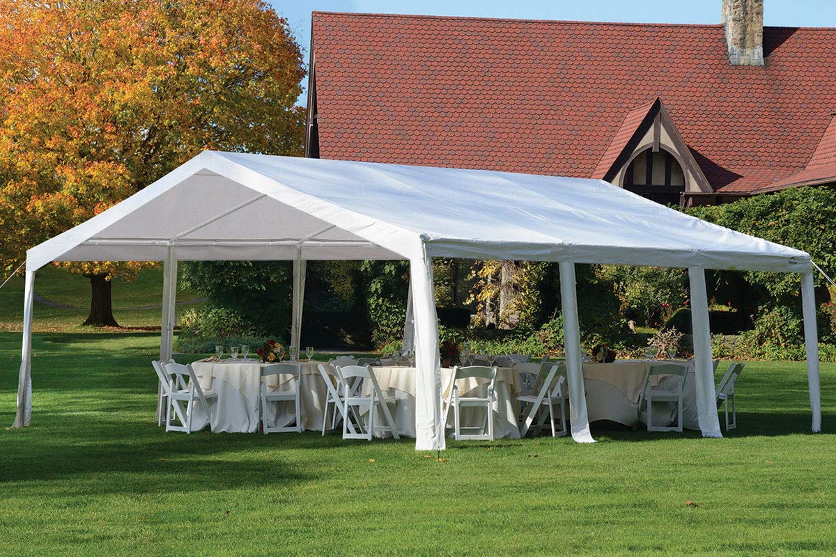 Quictent Premium 13X20 Party Tent Heavy Duty Wedding Event Shelter Garden Gazebo Carport Portable Garage with Carry Bags