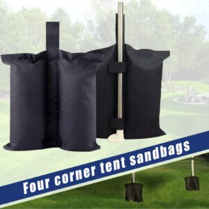 NA Canopy Weight Bags for Pop up Canopy Tent, Heavy Duty Sandbags for Instant Outdoor Sun Shelter Canopy Legs