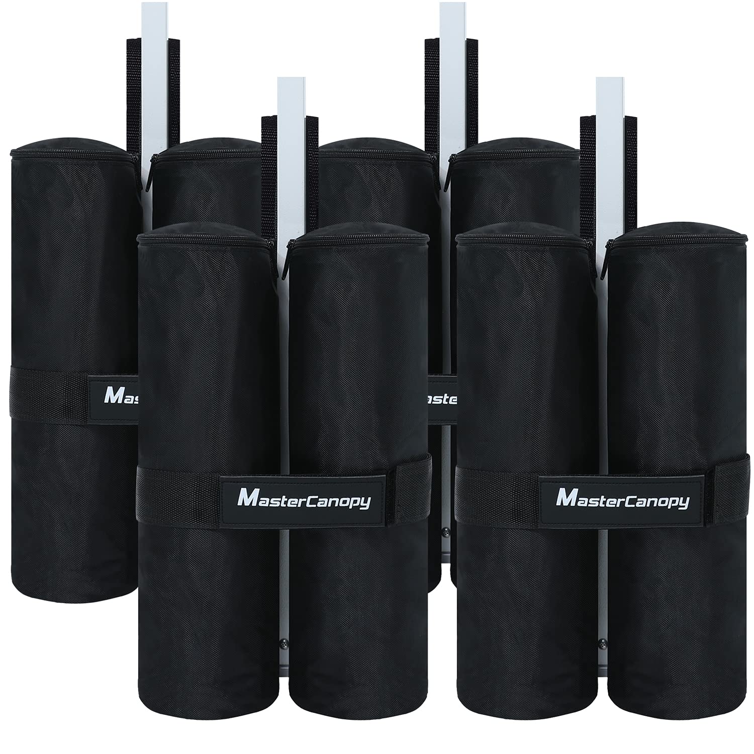 MASTERCANOPY Heavy Duty Weight Sandbags for Pop Up Canopy Tents (Black)