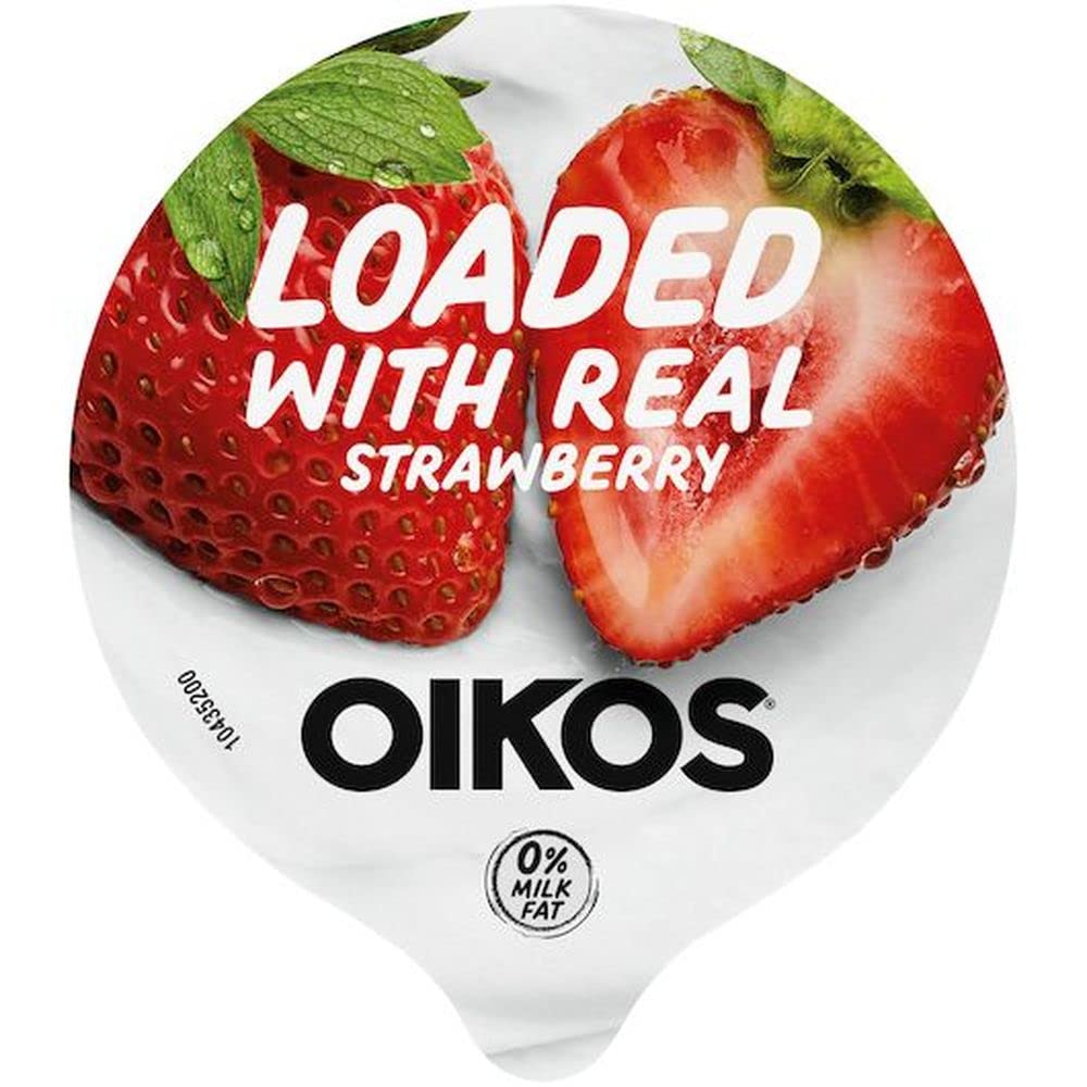 Oikos Core Strawberry Greek Yogurt, 5.3 Ounce Cup - 12 per case