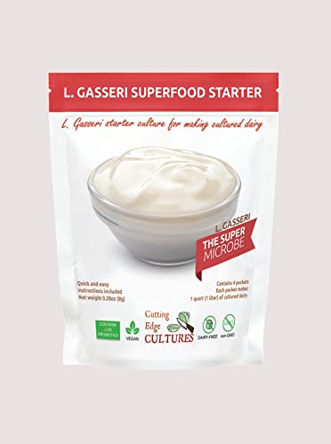 L. Gasseri SuperFood Starter Culture ProBiotic Cultured Dairy Low And Slow Yogurt Lactobacillus By Cutting Edge Cultures